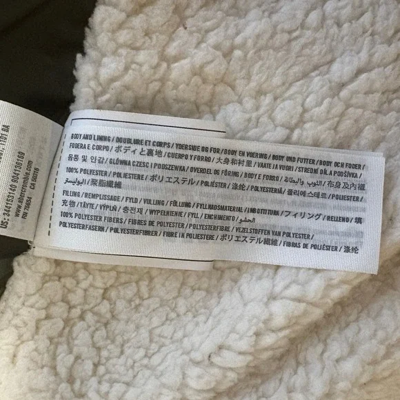 Hollister Green Puffer Vest Hooded‎ Quilted Full Zip Womens Size Large NWT - Picture 5 of 6